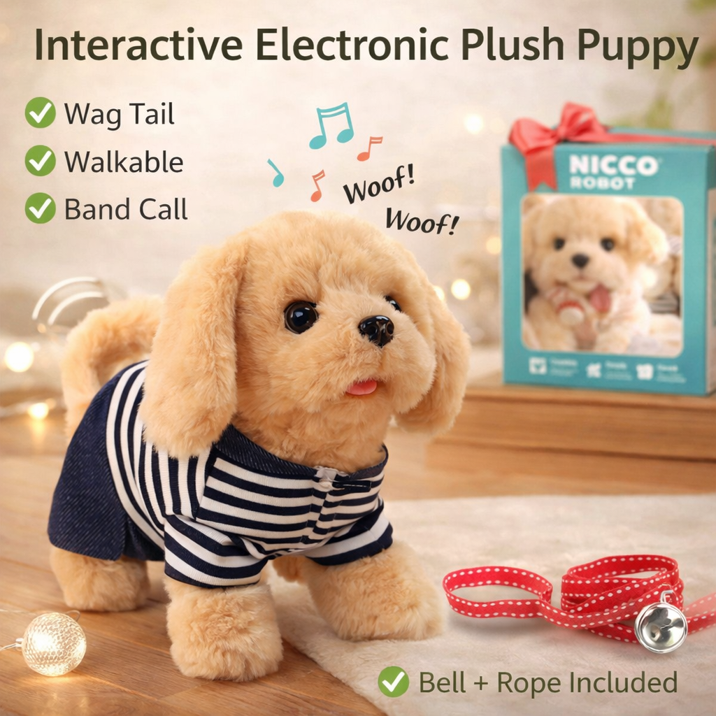 🛍️ Pup™ Electronic Plush Puppy Interactive Toys